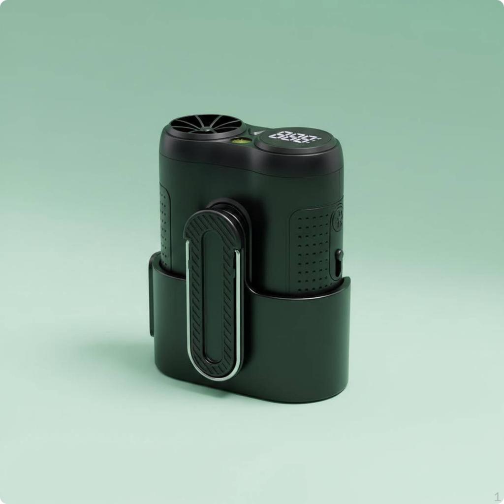 Waist Clasp Fan Motor Silent Personal Cooling for Delivery Workers, Outdoor, Work, Travel