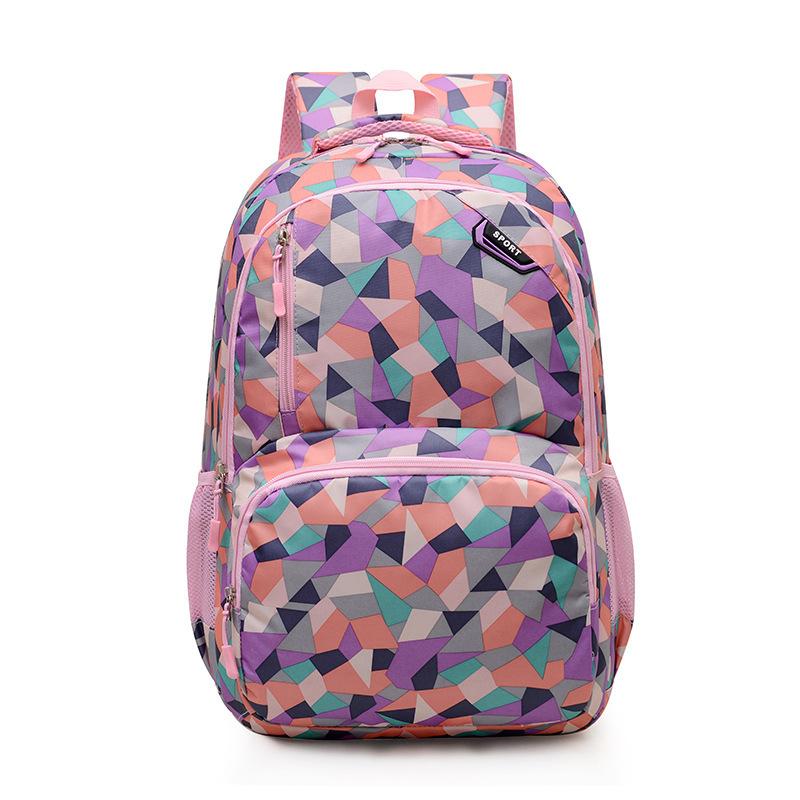 Primary School Student Backpack - Gender-neutral Lightweight Backpack with Dual Shoulder Straps for Reduced Burden