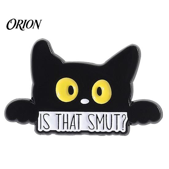 Long-lasting Brooch Black Cat Themed Brooch, Anti-Rust Lightweight Lapel Pin, Cartoon Jewelry Accessories for Clothing Bag Decoration Party