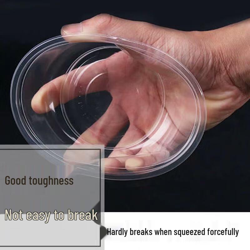 Eco-Friendly Thickened Round Disposable Bowl