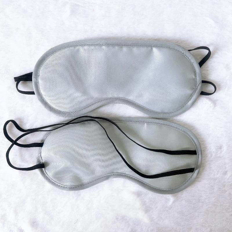 Seidige Schlafmaske Zero Druck Lichtblockierend Elastisches Band Mehrfarbig für Reisen Camping Outdoor Ruhe
