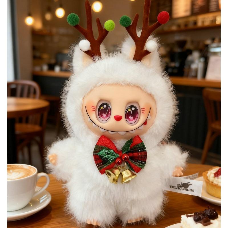 

Різдвяний лось плюшева лялька мила вінілова підвіска лялька автомат