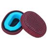 2Pcs Leather Ear Pads Sponge Soft Ear Cushion Replacement Earbuds Cover For Riff Wireless Headphones Accessories