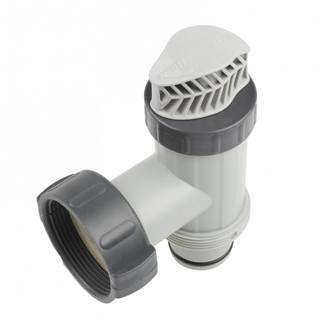 Easy Hose Swapping Pool Plunger Valve Water Flow Control