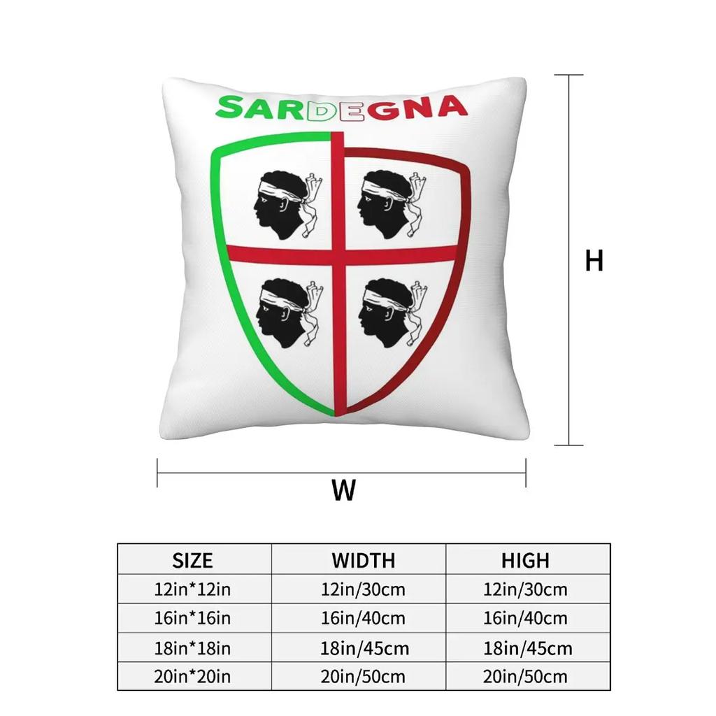 Corsica Flag French Corsican Pride 2 Pcs Square Pillowcase Pillow Cover Cushion Zip Decorative Comfort Throw Pillow For Home Car