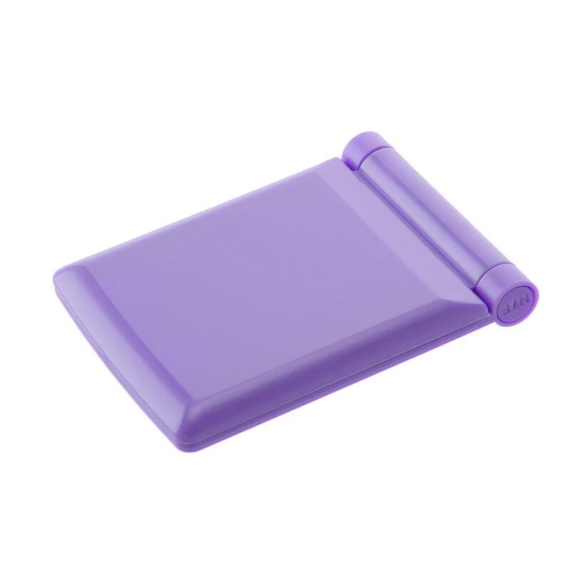 Makeup Cosmetic Folding Portable Compact Pocket Mirror With 8 Led Lights Lamps For Perfect Illumination