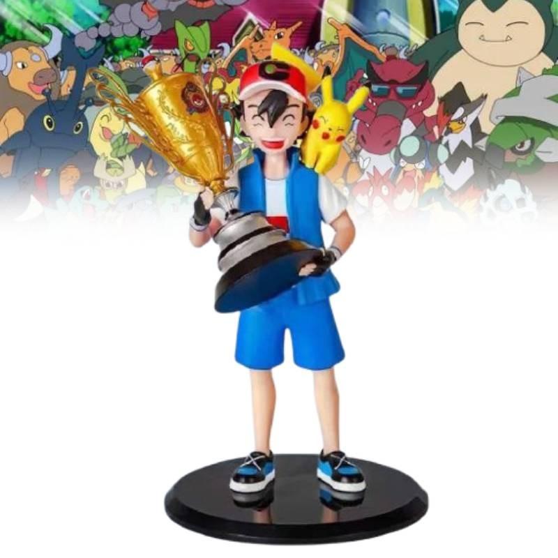 Ketchum Ash Action Figure Model Toy Cartoon Desktop Gift Decoration