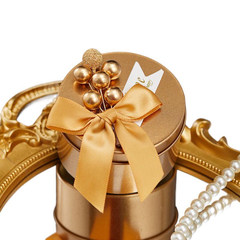 Set of 10 Creative Wedding Candy Tin Boxes - 2025 New Style, Iron, Free Shipping