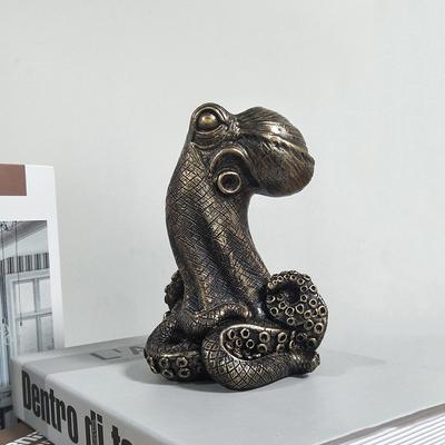 Vintage váza na květiny chobotnice pryskyřičná ozdoba aranžování květin domácí dekorace zahradní dekorace kreativní dárek
