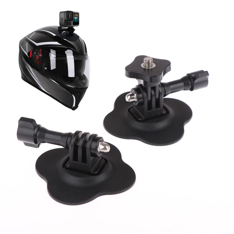 3/4Pcs Sports Camera Accessory Flexible Helmet Mount For  13 12 11 10 9 Insta360 X4 X5 Ace Pro Curved Flat Adhesive Base