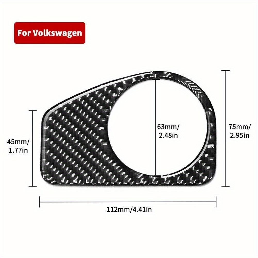 Kohlefaser Scheinwerferschalter-Verkleidung für Golf 7 MK7 (2014-2019)