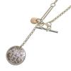 HERMES   Necklace K18 Pink Gold/Silver925 Women