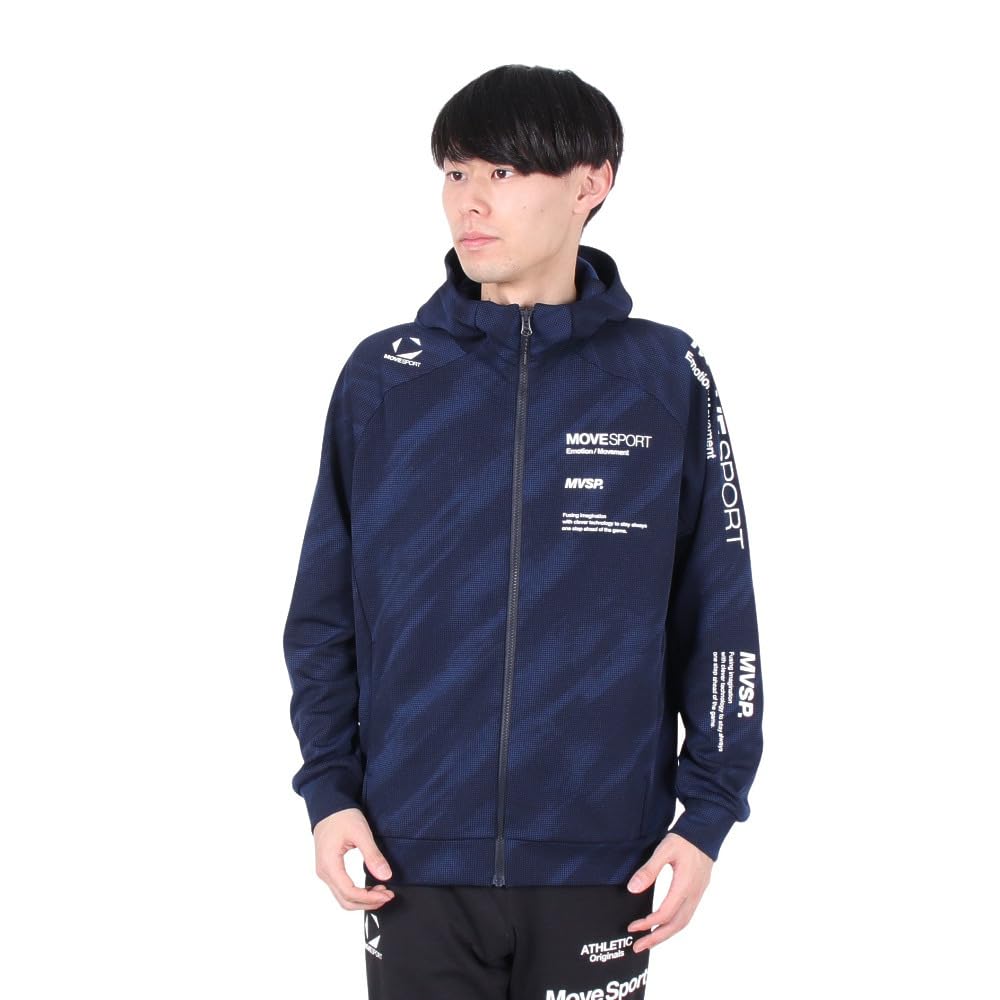 

Descente SUNSCREEN All Over Pattern Graphic Jersey Full Zip Hoodie Cooling Function Stretch Jersey [Move Sports] Jersey/Cross Men s NV00(ST5SJG10M)