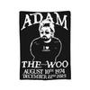 Adam The Woo Memory 19742025 Go Find Somewhere Blanket Warm Cozy Fluffy Throw Blankets for Sofa 50x60 Inch Multiple Sizes Quilt