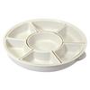 Pearl Metal Tray Plate Container Rotating Appetizer Chirashi Sushi Hand-Rolled Plating Made Japan Kitchen Mate HC-27