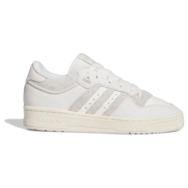 adidas Baskets Unisexe Rivalry Low 86 Gris Orbite Crème Blanc Cassé Blanc Crème IE7139