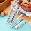 Zhi Shi Stainless Steel Korean BBQ and Food Tongs