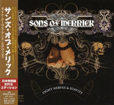 CD SONS OF MERRICK - Tight Nerves and Suspicion (Special QIHC10029 Hydrant Music 2012 Japan ObiRock Used