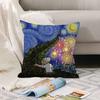 Art Van Gogh Pillow Case Office Cushions Suitable For Sofa Car Bedroom Decorative Cushion Cover