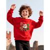 Weihnachtspullover mit Weihnachtsmann & Rentieren - Warmes, dehnbares Langarm-Rundhals-Pullover, Lässiger Winterpullover für Weihnachtsfeier-Outfit,