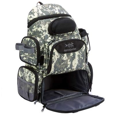 Bassdash 40L Waterproof Fishing Backpack with Rain Cover, Large Capacity Fishing Tackle Bag