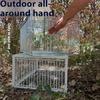 Heavy-Duty Automatic Cage Trap for Pigeons, Two-Door Entry, Anti-Escape Design – Ideal for Gardens, Outdoor Hunting.