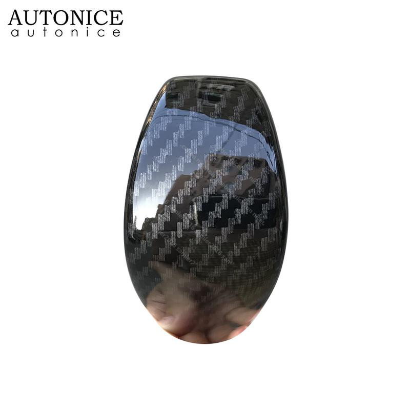 Fit for Mazda BT-50 BT50 2012 2013 2014 2015 2016 2017 2018   AT Carbon Fiber Color Gear Shift Knob Decorator Cover