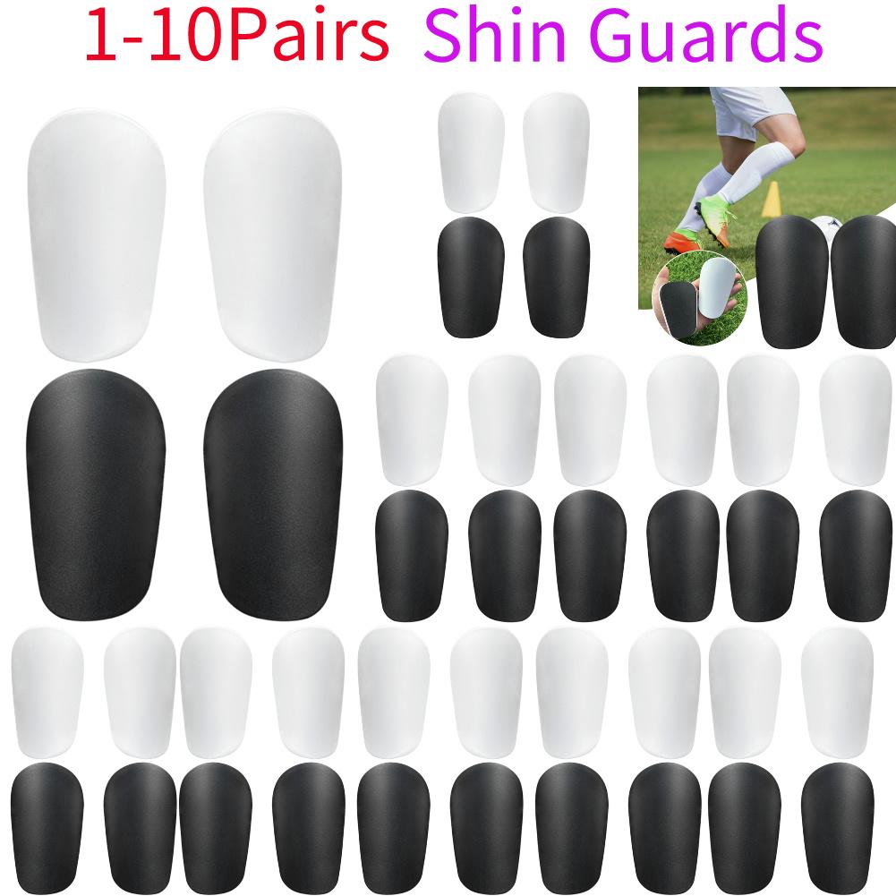 1-4Pairs Mini Shin Pads Wear-resistant Shock Absorbing Soccer Leg Protector Lightweight Portable FootballTraining Shank Board