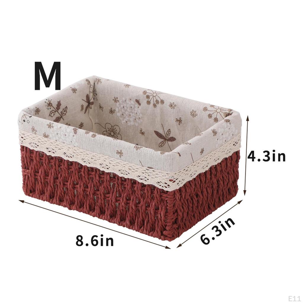 Desktop-Aufbewahrungskorb, Behälter, Tablett, Kosmetikhalter, Mehrzweck-Organizer für