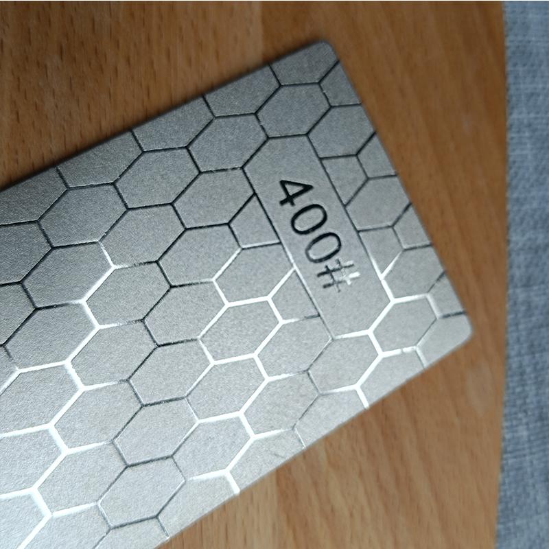 1pc Professional Diamond Knives Sharpening Stone 240#-3000# Knife Sharpener Ultra-thin Honeycomb Surface Whetstone Tool