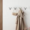 1Pcs Zinc Alloy Bronze Wall Mounted Hook Rustic Key Coat Bag Hat Hanger Robe Hooks Hanging Kitchen Bathroom Room Coat Rack Hooks