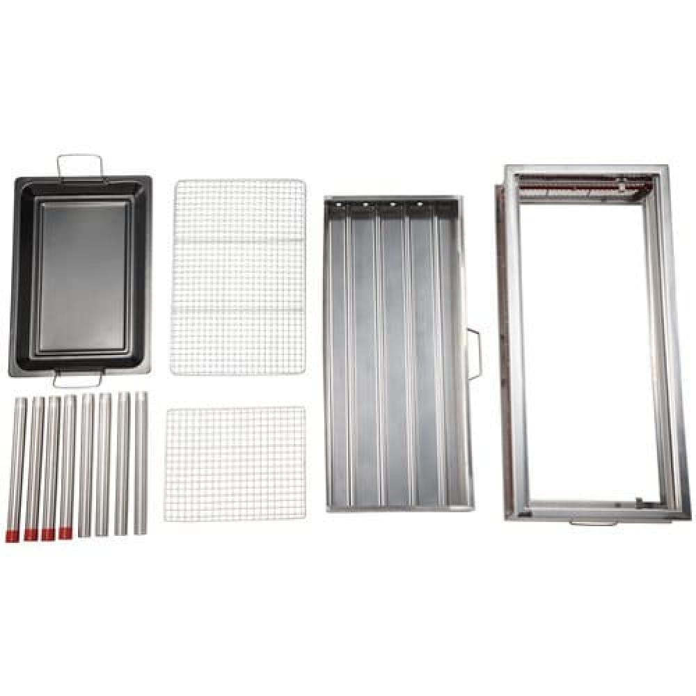 BBQ-Toro trépied grill en acier inoxydable avec grille 50 cm 110