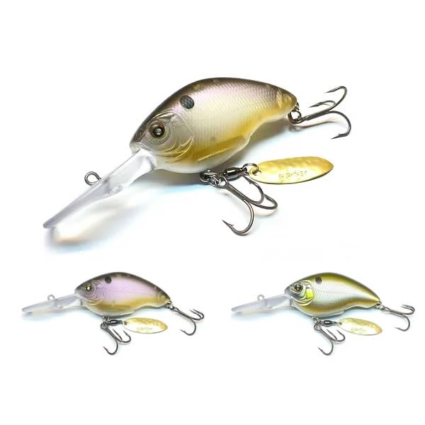 

Nishine Lure Works Baby Chippawa DD Blade Ghost Shad #1