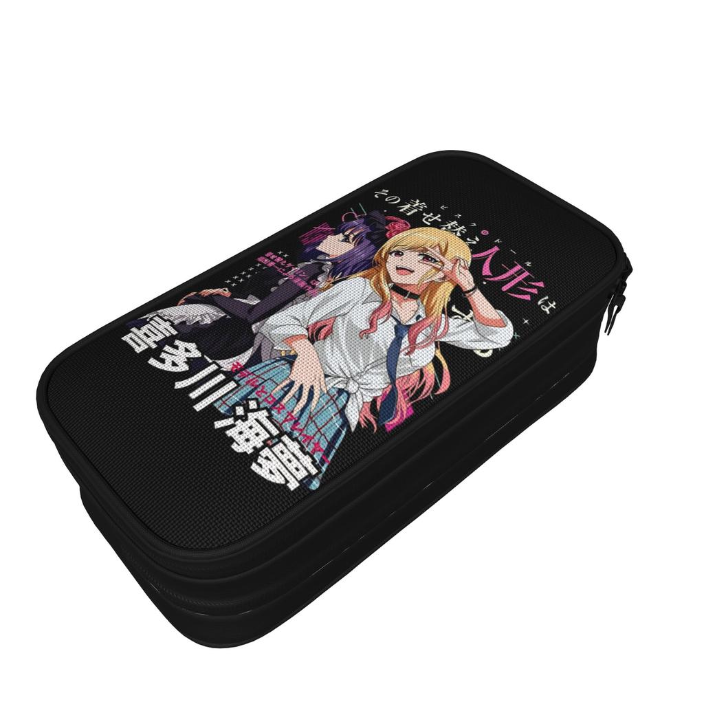 Marin Kitagawa Anime Pencil Case My Dress Up Darling Pencilcases Pen Holder for Student Bags School Supplies Gift Stationery