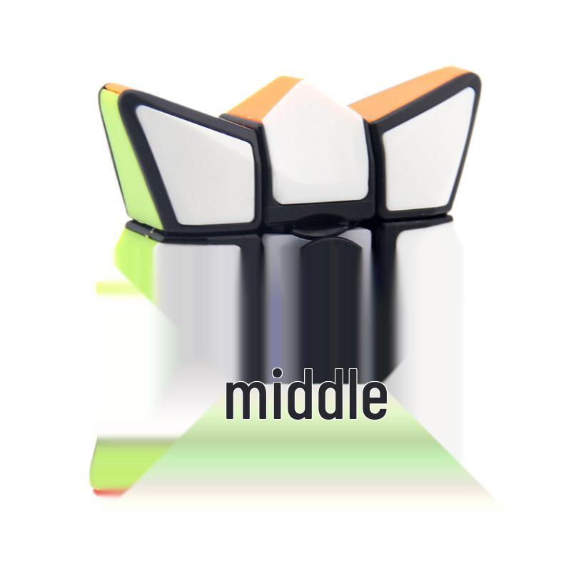 Panxin 133 Magic Cube Finger Spinner: DIY Decompression Puzzle for Students and Children