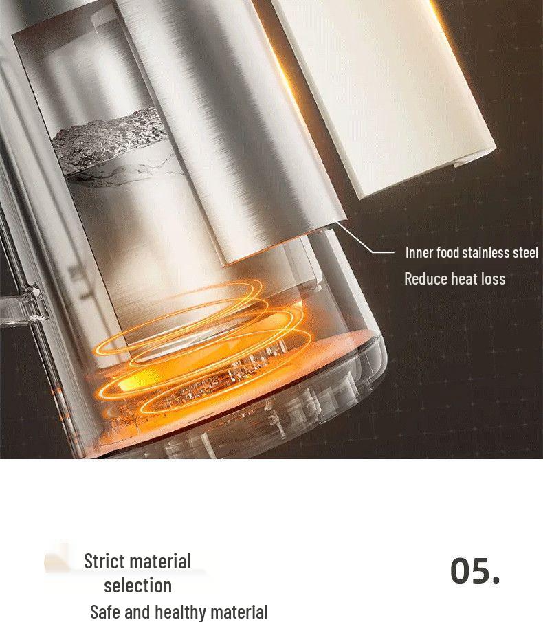 Smart Electric Kettle with Food-Grade Stainless Steel - Keep-Warm Feature, Water Boiler Function.