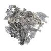 100 Grams Silver Pendant Charms for DIY Choker Necklace Jewelry Making Craft