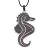 45cm Necklace Leather Chain Big Marine Life Minimalist Jewelry Components QN047