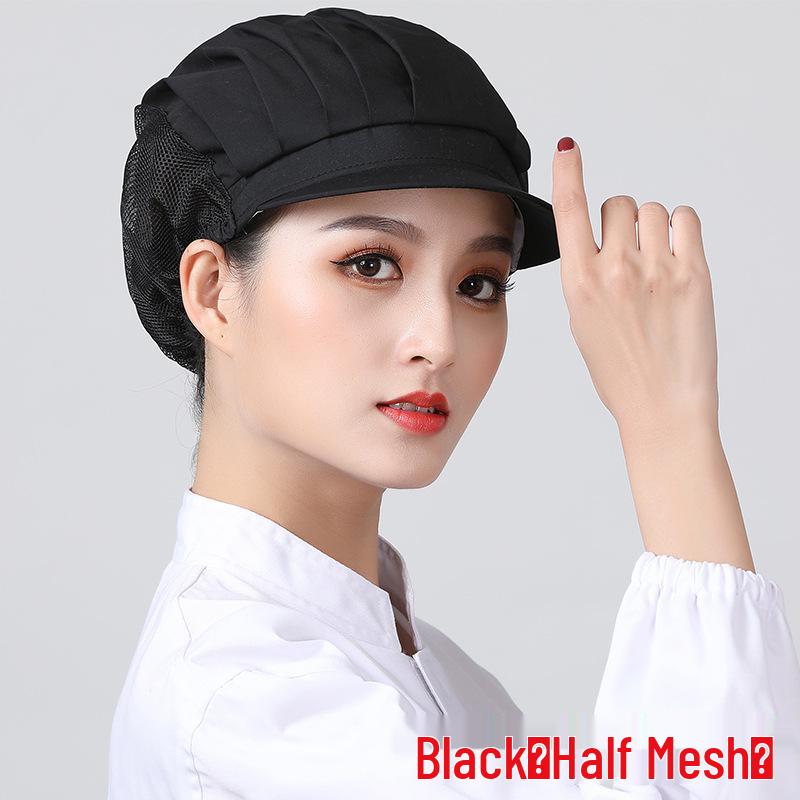 Dustproof Breathable Chef/Waiter Hat - Unisex Sanitary Kitchen Catering Hat
