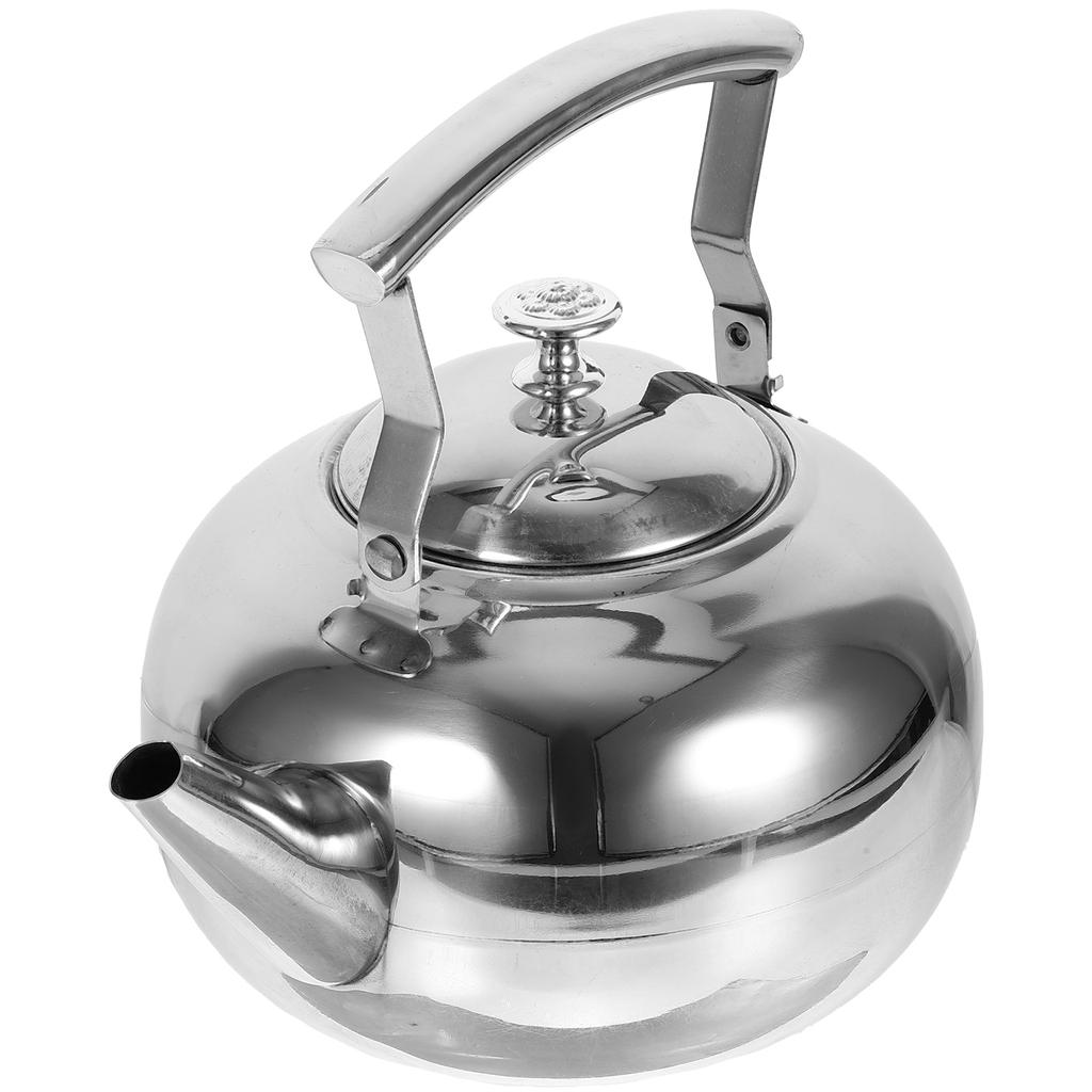 Pot Coffee Cups Teakettle Stainless Steel Stove Teapot For Gas Milk Boiling Home Travel