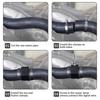 Water Temp Gauge Radiator Temperature Water Temp Joint Pipe Sensor 18/20/22/24MM Hose Adapter 1/8 NPT Water Thermostat Tee Coolant Temperature 4