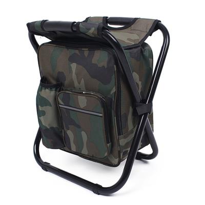 Picnic Bag Hiking Camouflage Seat Bag Fishing Men Portable Outdoor Camouflage Folding Chair Backpack Camping Fishing Accessories