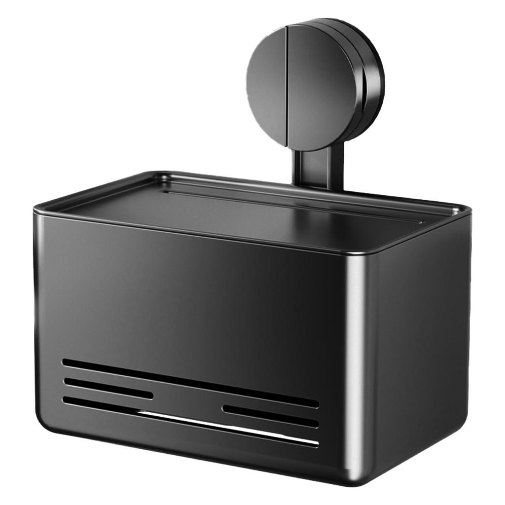 Wall Mounted Tissue Holder Paper Towel Holder Suction Cup Bathroom Tissue Box Roll Paper Dispenser Bathroom Accessory