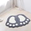 Absorbent Doormat Bathroom Absorbent Velvet Non Slip Mat Floor Rug Water Velvet Bath Mat Foot Embossed Foot Mat Bath Mat