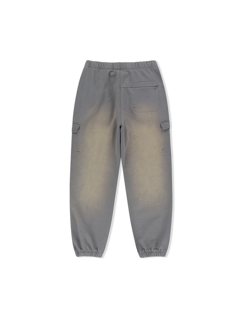 YESEYESEE Y.E.S Pocket Washed Sweatpants Dark Gray