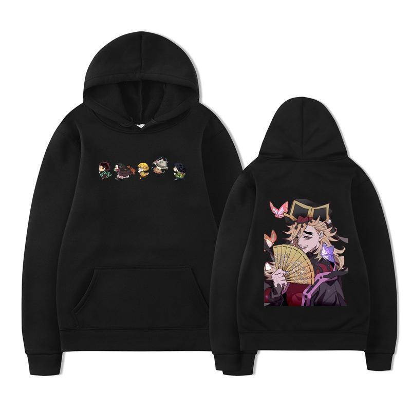 One Piece Anime Printing Hooded Pullovers Men Autumn Fashion Hoodies Warm Comfortable Sweatshirts Casual Trend Streetwears