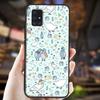 Pigeons Collage Silicone Cover For Samsung A12 A32 A42 A52 A72 A21S A20S A30S A31 A41 A51 A71 A50 A70 Case