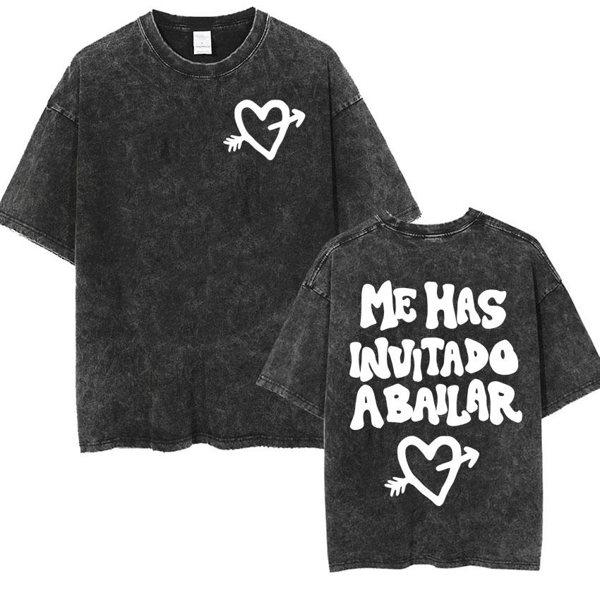 

Vintage Washed Dani Fernandez Trendy Tshirt Mens Women Tshirts Casual Cozy Short Sleeve Oversized Cozy T Shrit Teenagers S