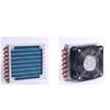 Refrigerator Condenser 7mm Copper Tube Aluminum Fin Small Radiator Air-cooled Water-cooled General Cooling 1PC