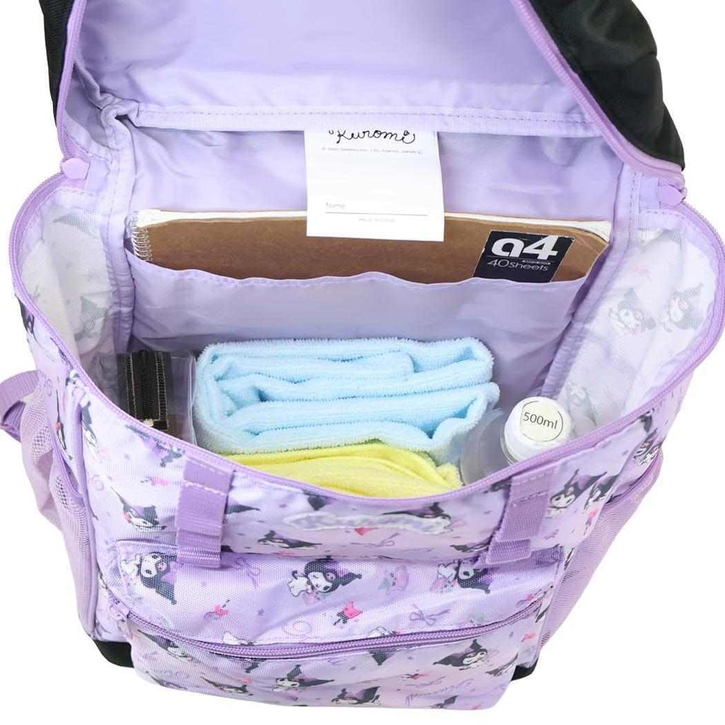 Takanami Create Square Backpack L Kuromi Purple [137194]